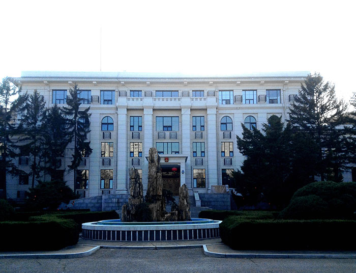 中国驻朝鲜大使馆办公楼改造